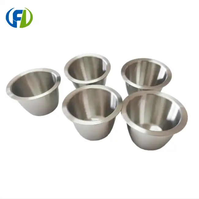 Straight Arm Titanium Crucible
